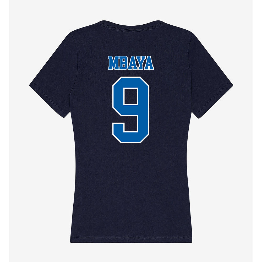 New Orleans - NCAA Women's Volleyball : Celia Mbaya - Women's V-Neck T-Shirt-1