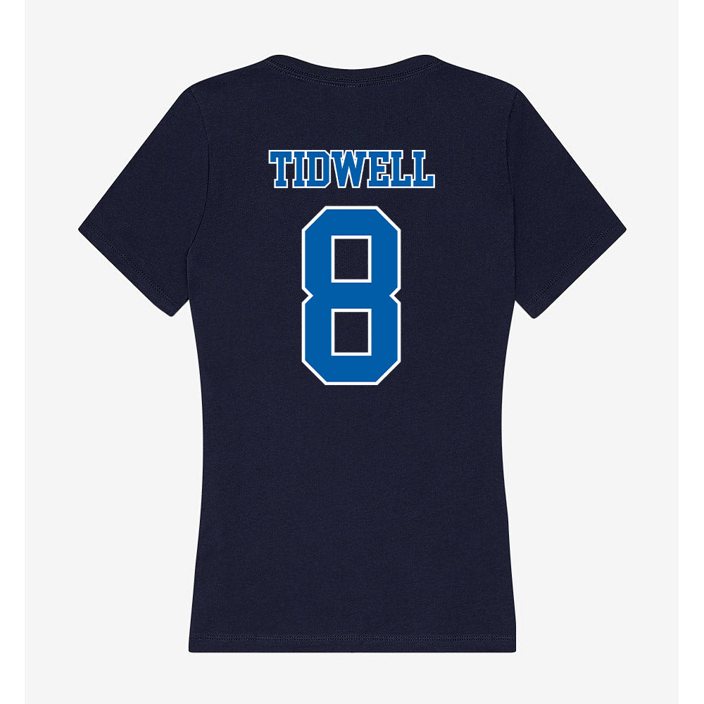 New Orleans - NCAA Baseball : Eli Tidwell - Women's V-Neck T-Shirt-1