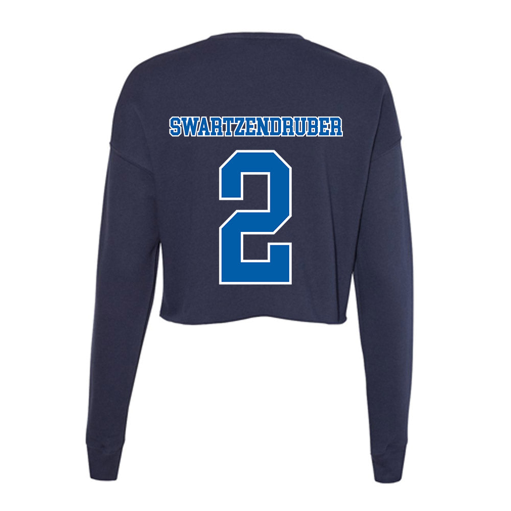 New Orleans - NCAA Beach Volleyball : Shaylee Swartzendruber - Women's Cropped Crew Fleece-1