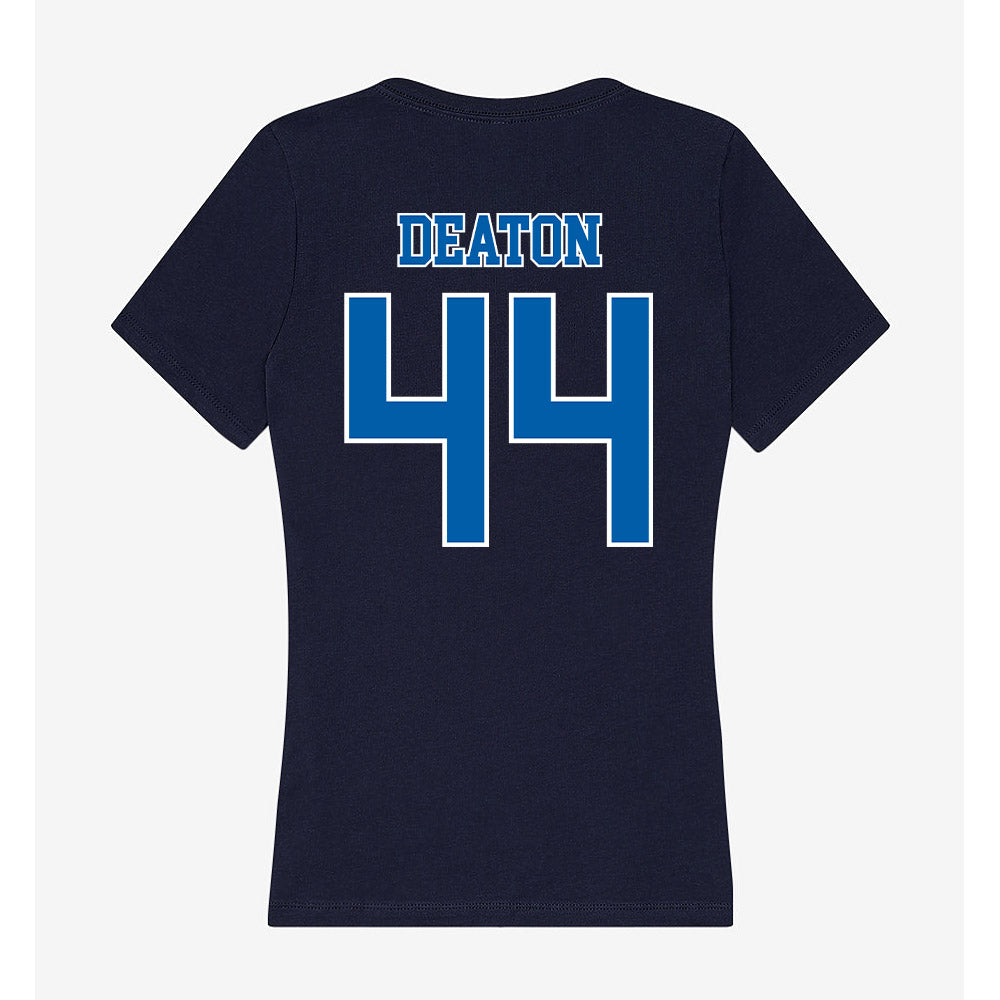 New Orleans - NCAA Baseball : Brice Deaton - Women's V-Neck T-Shirt-1