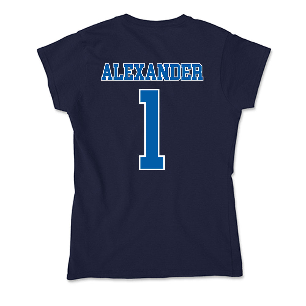 New Orleans - NCAA Beach Volleyball : Lucianna Alexander - Soft Style Women’s T-Shirt-1