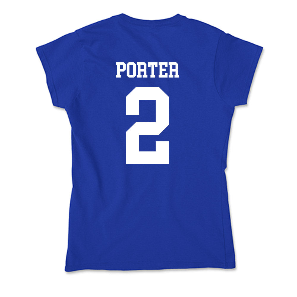 Texas A&M Corpus Christi - NCAA Women's Soccer : Katie Porter - Soft Style Women’s T-Shirt-1