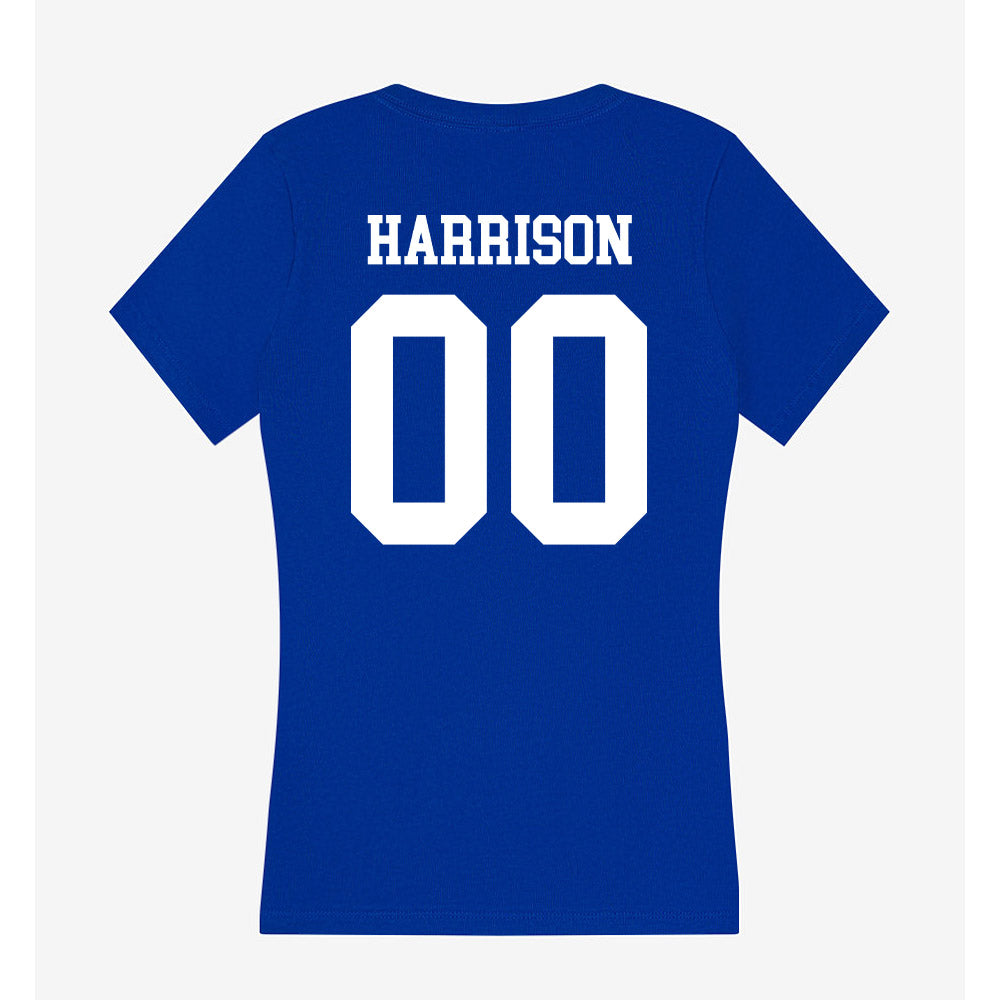 Texas A&M Corpus Christi - NCAA Women's Soccer : Hayven Harrison - Women's V-Neck T-Shirt-1