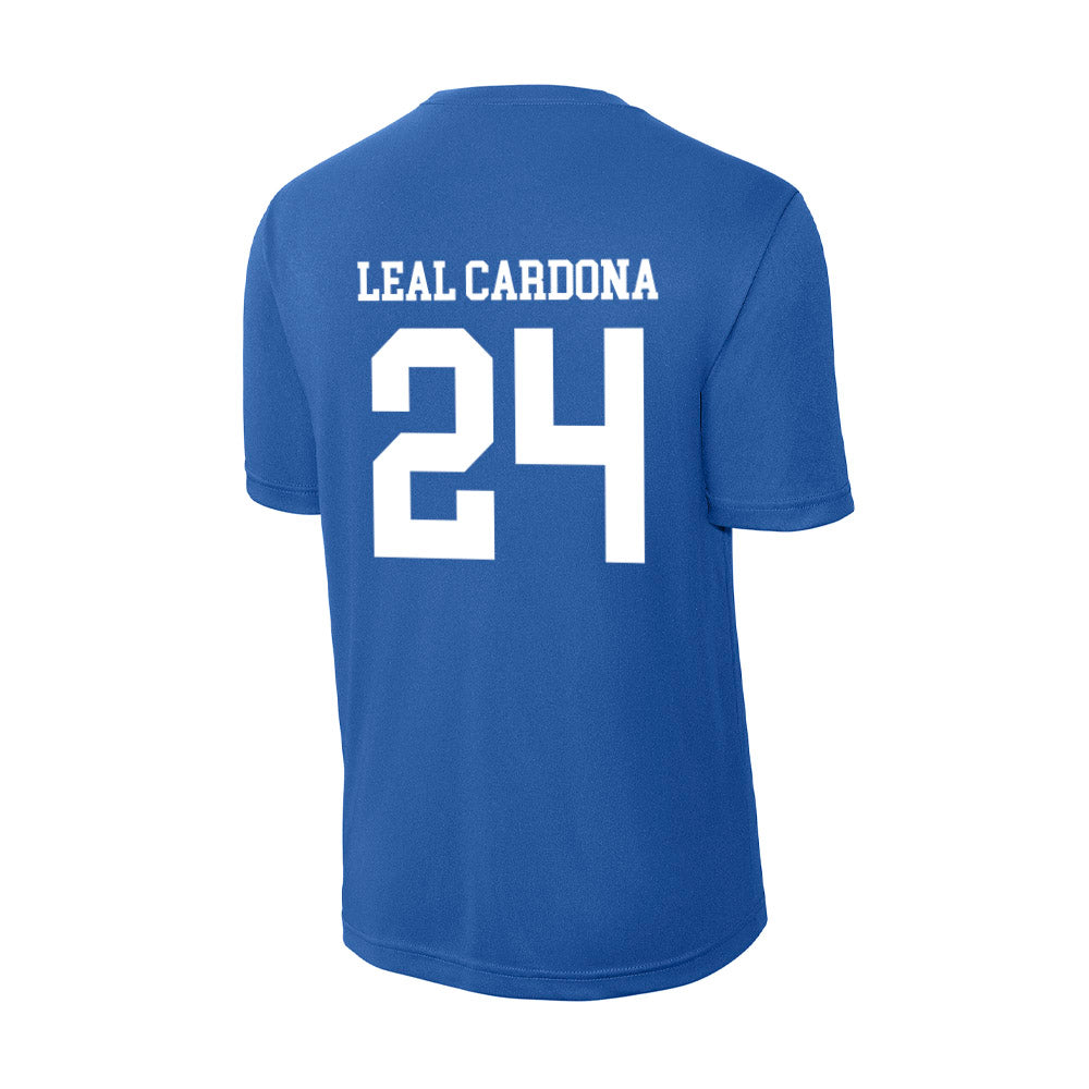 Texas A&M Corpus Christi - NCAA Women's Soccer : Cilia Leal Cardona - Activewear T-Shirt-1