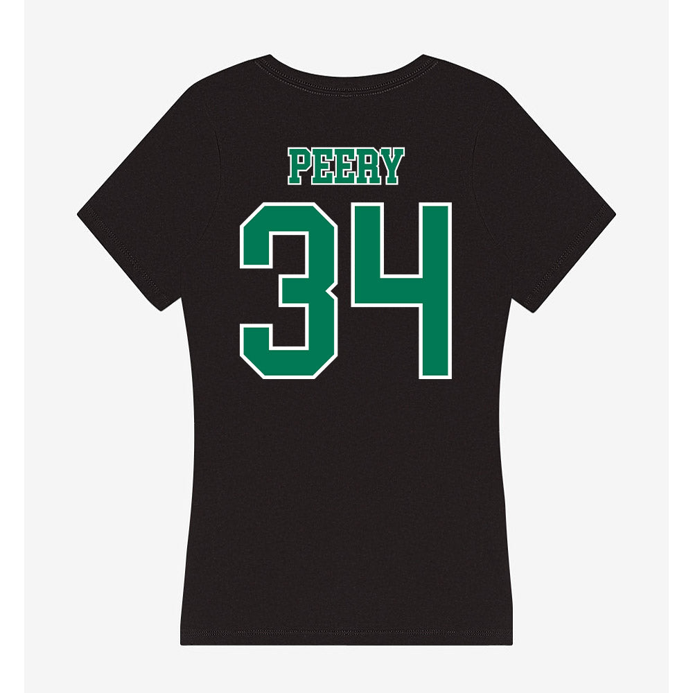 Norfolk State - NCAA Football : Marco Peery - Women's V-Neck T-Shirt-1