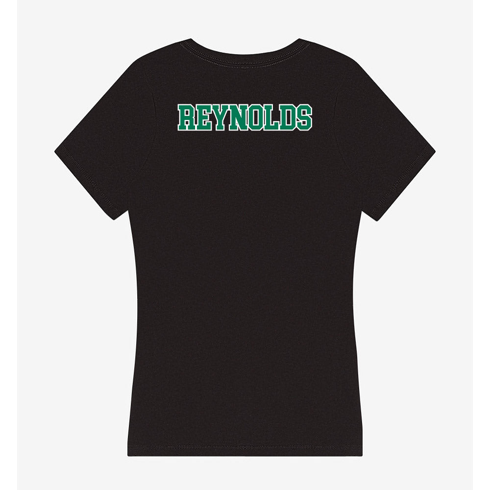 Norfolk State - NCAA Men's Track & Field : ZayQuan Reynolds - Women's V-Neck T-Shirt-1