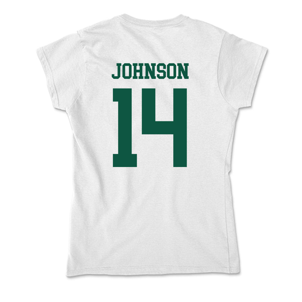 Northern Michigan - NCAA Men's Soccer : Noah Johnson - Soft Style Women’s T-Shirt-1