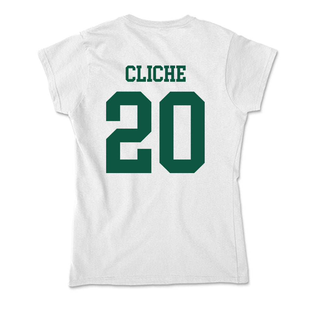 Northern Michigan - NCAA Men's Ice Hockey : Anthony Cliche - Soft Style Women’s T-Shirt-1