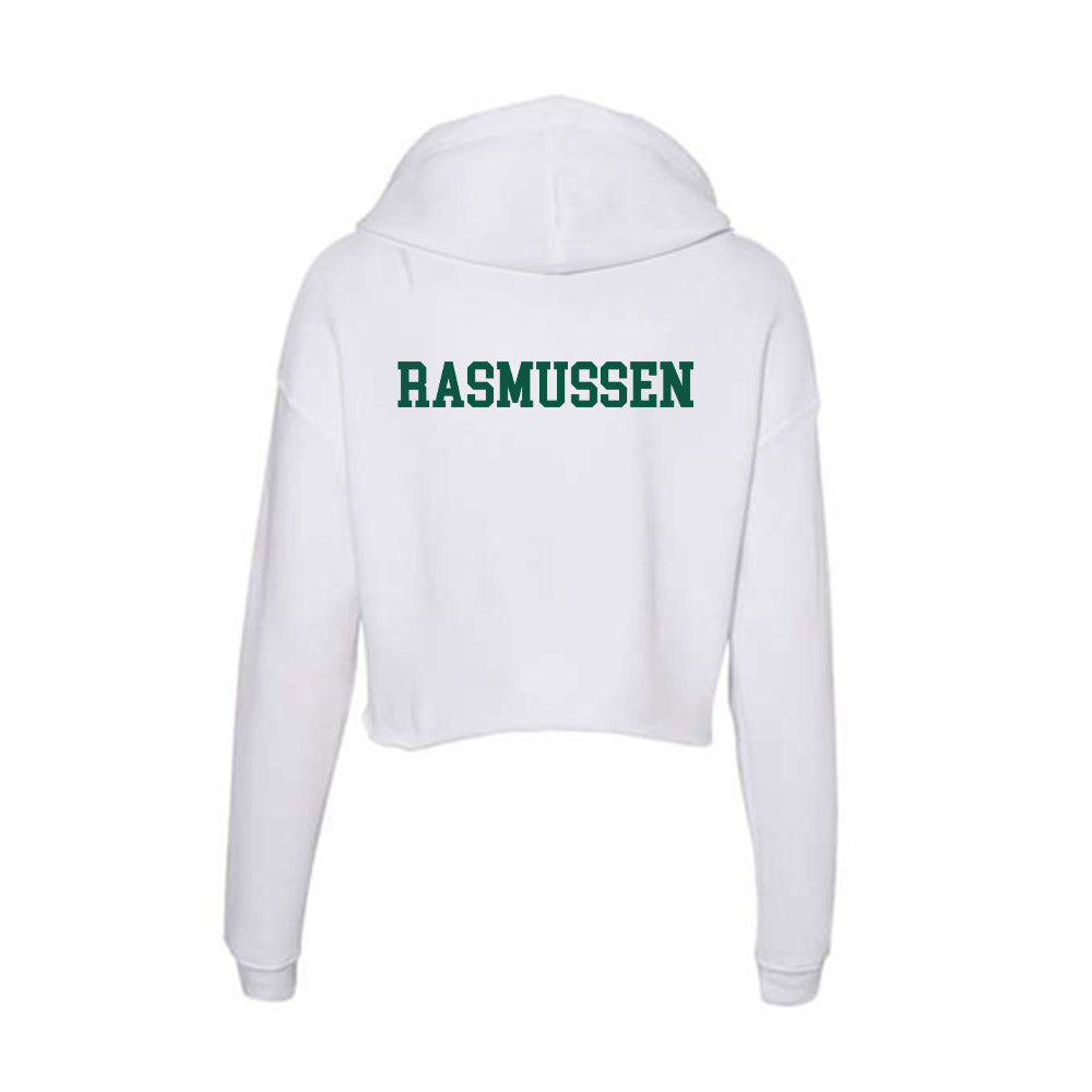 Northern Michigan - NCAA Women's Track & Field : Madelyn Rasmussen - Women's Crop Fleece Hoodie-1