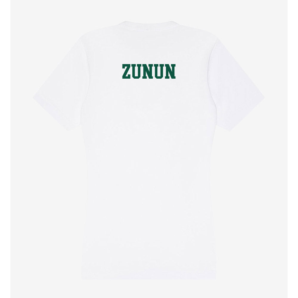 Northern Michigan - NCAA Wrestling : andrea zunun - Women's V-Neck T-Shirt-1