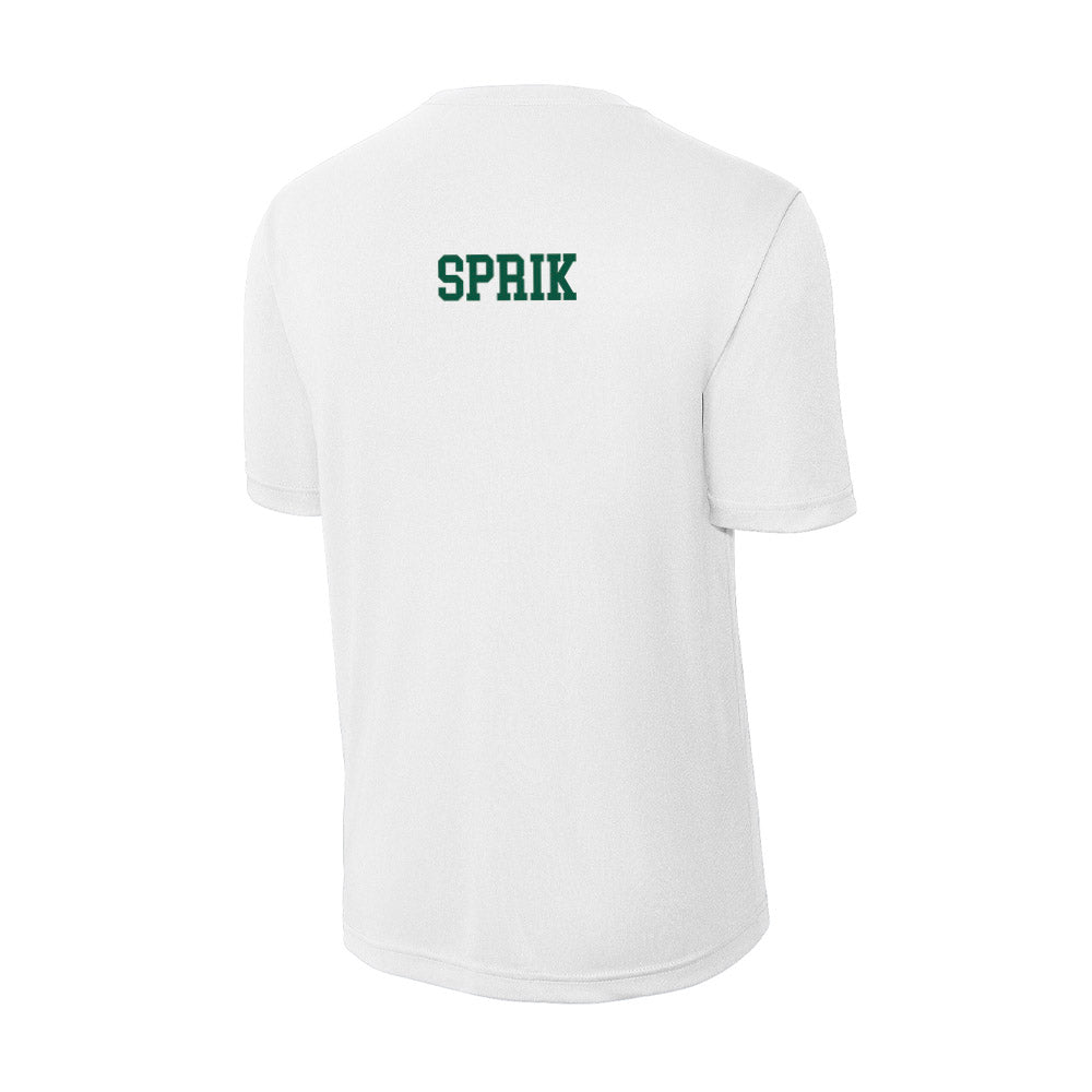 Northern Michigan - NCAA Women's Track & Field : Jordan Sprik - Activewear T-Shirt-1