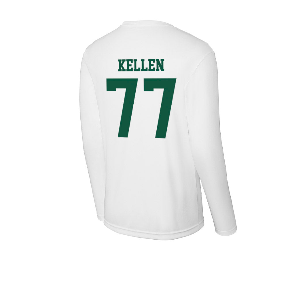 Northern Michigan - NCAA Football : Thomas Kellen - Activewear Long Sleeve T-Shirt-1