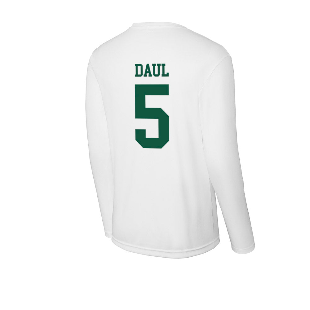 Northern Michigan - NCAA Men's Ice Hockey : Grayden Daul - Activewear Long Sleeve T-Shirt-1