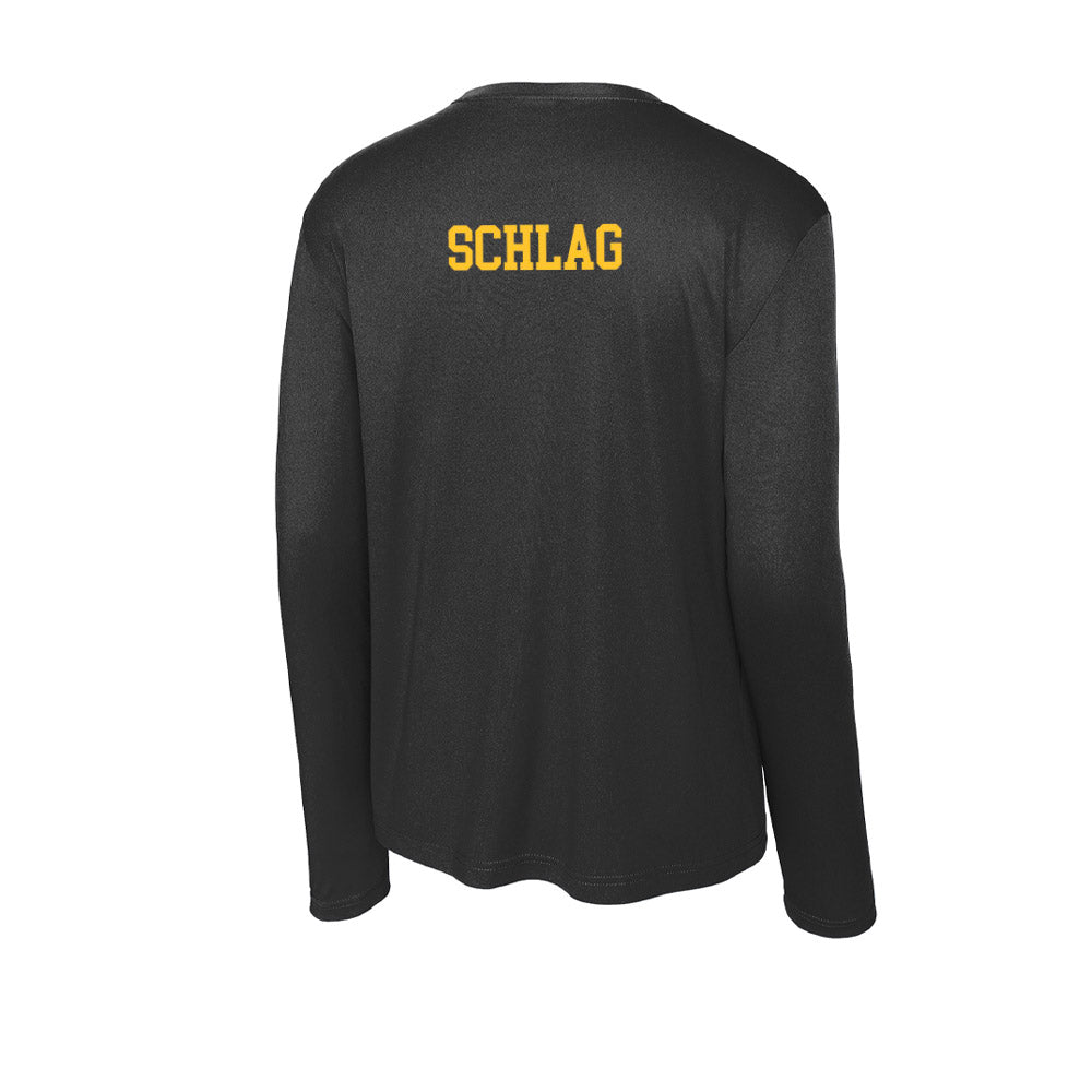 PLU - NCAA Men's Track & Field : kaiden schlag - Activewear Long Sleeve T-Shirt-1