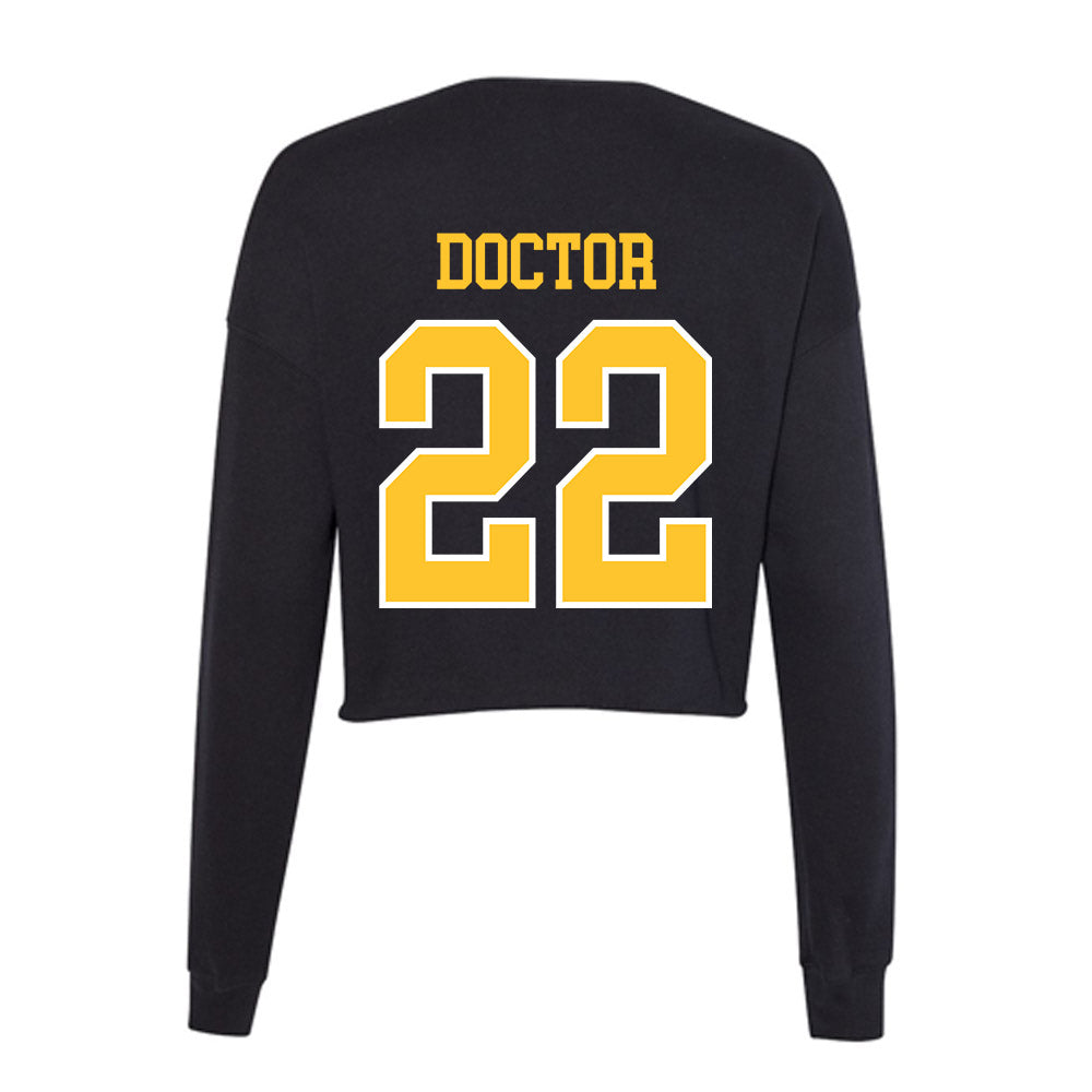 PLU - NCAA Softball : Kamalani Doctor - Women's Cropped Crew Fleece-1