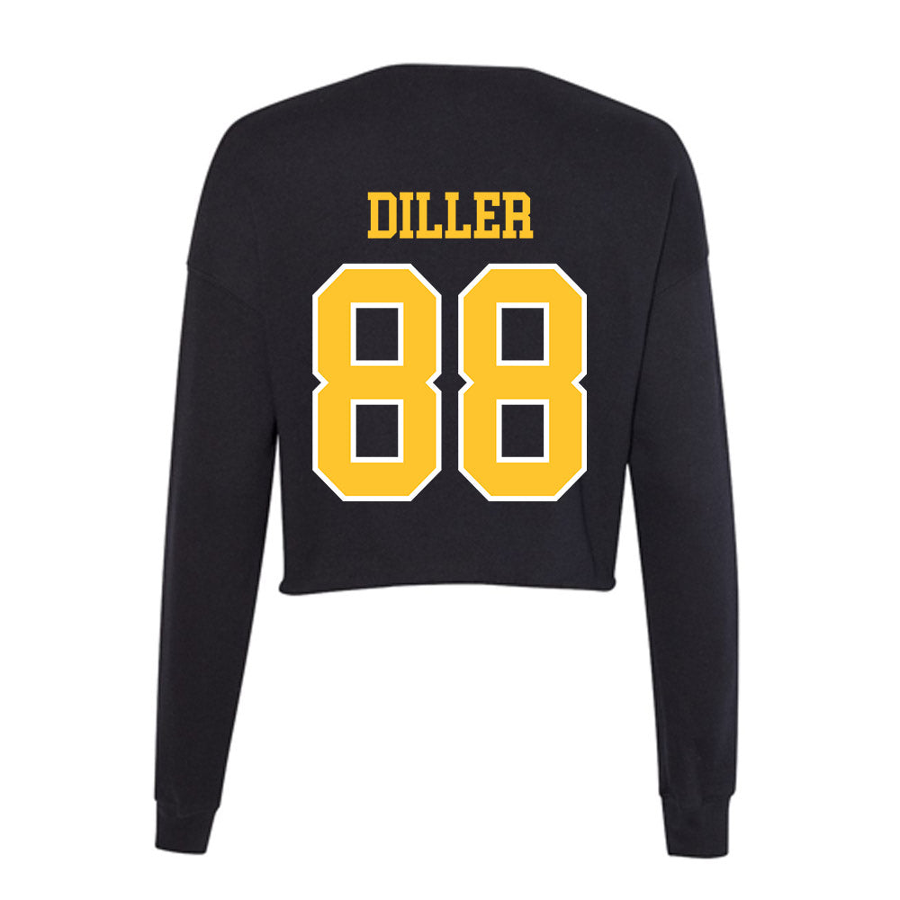 PLU - NCAA Women's Lacrosse : Kassie Diller - Women's Cropped Crew Fleece-1
