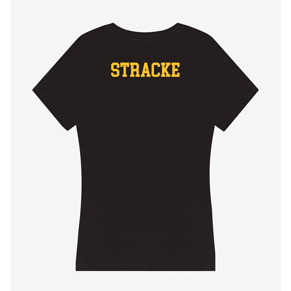 PLU - NCAA Men's Cross Country : Ryan Stracke - Women's V-Neck T-Shirt-1