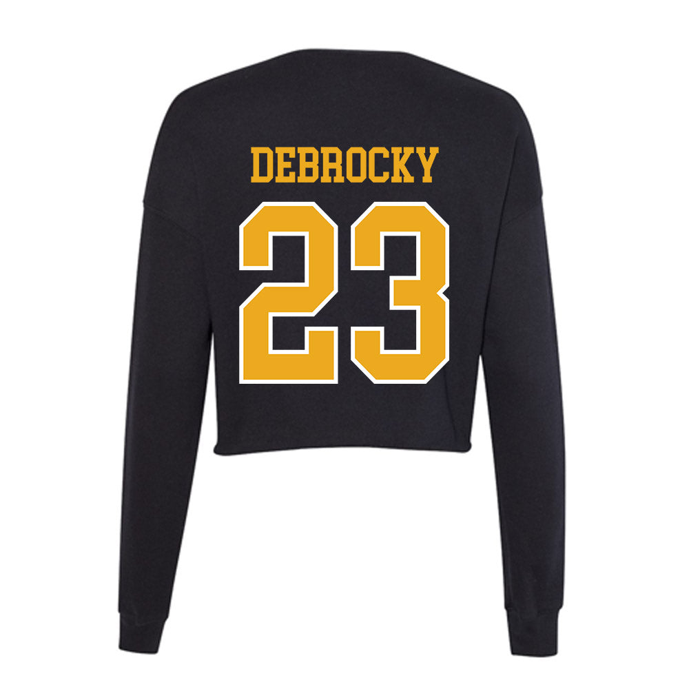Canisius - NCAA Baseball : Tyler DeBrocky - Women's Cropped Crew Fleece-1