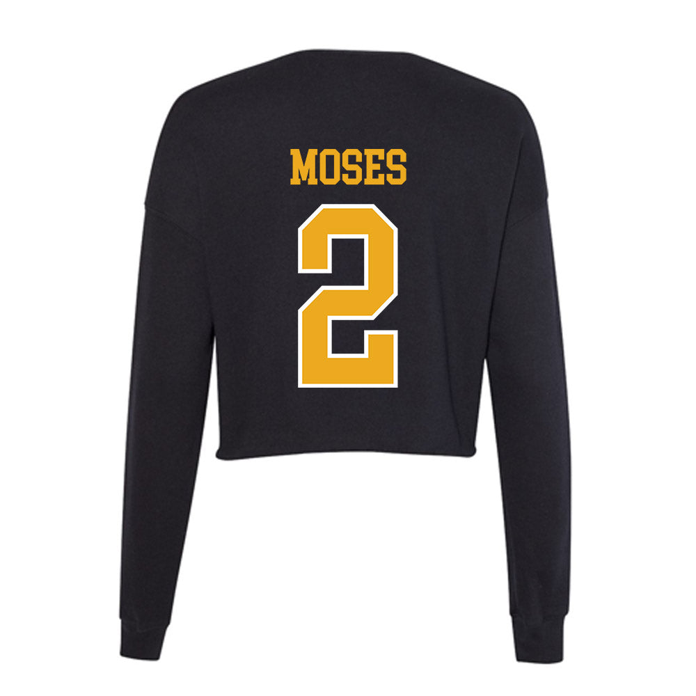 Canisius - NCAA Women's Basketball : Alex Moses - Women's Cropped Crew Fleece-1