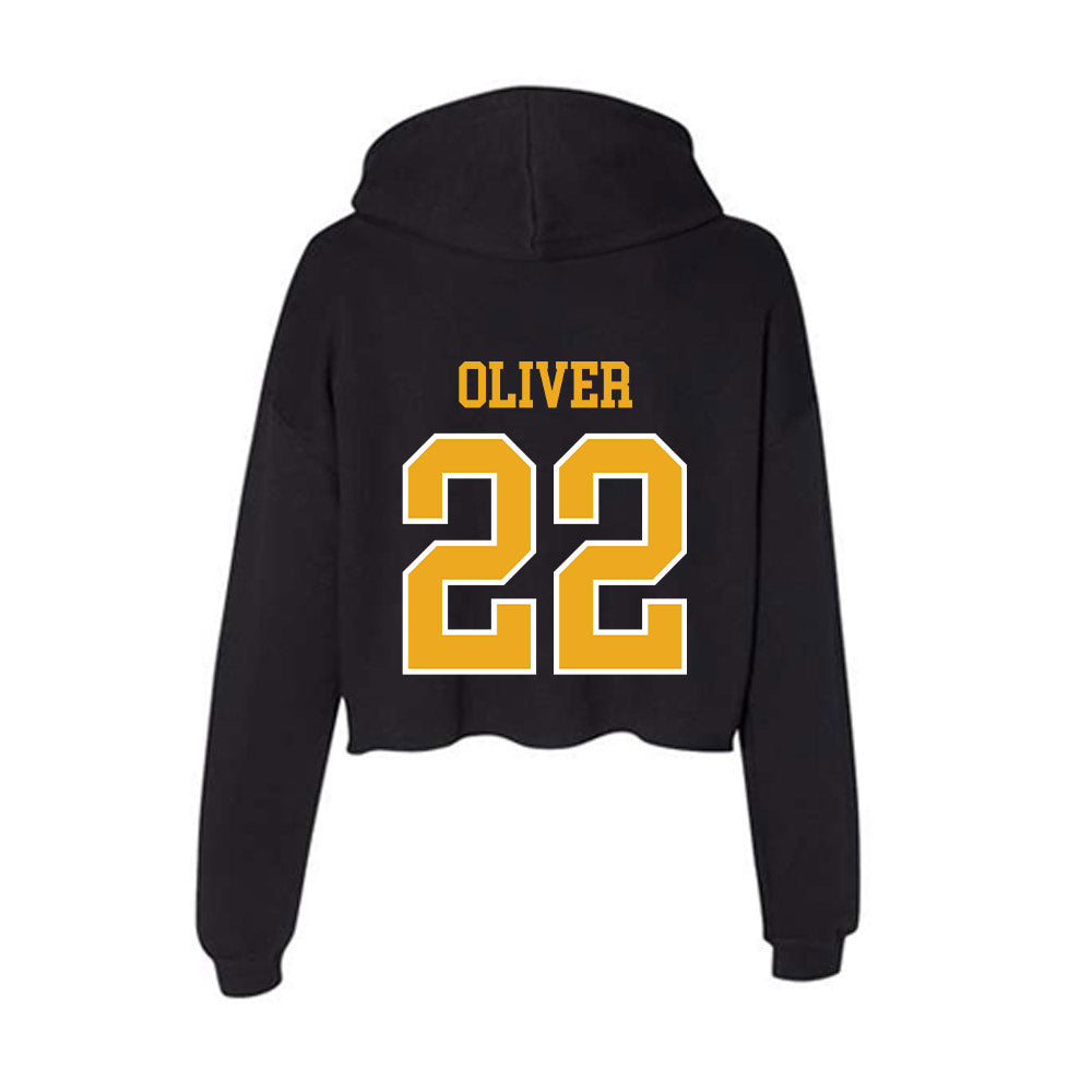 Canisius - NCAA Men's Basketball : Brendan Oliver - Women's Crop Fleece Hoodie-1