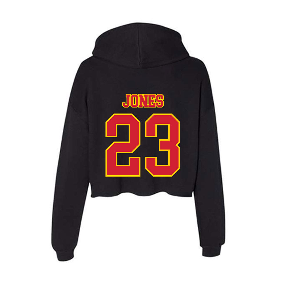 Pitt State - NCAA Women's Volleyball : Imerie Jones - Women's Crop Fleece Hoodie-1