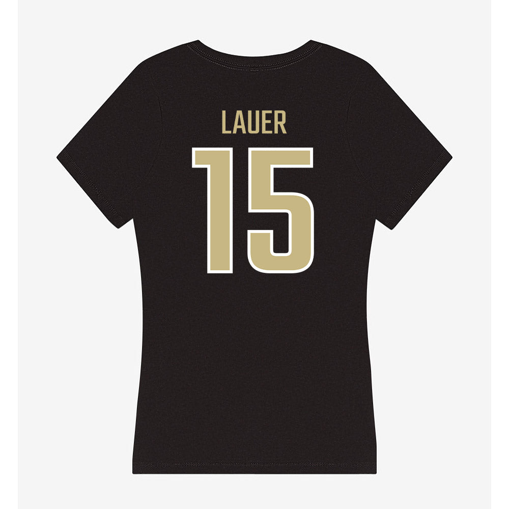 Jacksonville - NCAA Women's Soccer : Payton Lauer - Classic Shersey Women's V-Neck T-Shirt-1