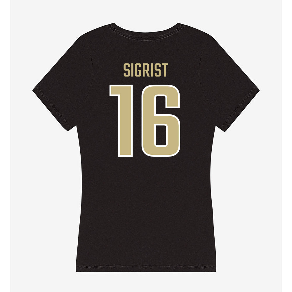 Jacksonville - NCAA Women's Lacrosse : Ava Sigrist - Classic Shersey Women's V-Neck T-Shirt-1