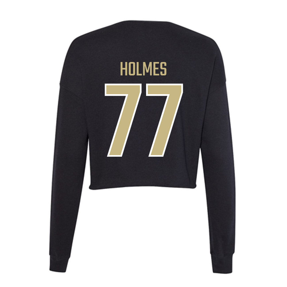 Jacksonville - NCAA Men's Lacrosse : Keller Holmes - Classic Shersey Women's Cropped Crew Fleece-1