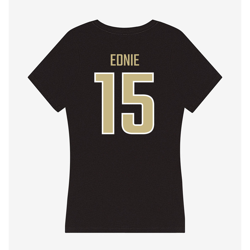 Jacksonville - NCAA Women's Lacrosse : Samantha Ednie - Classic Shersey Women's V-Neck T-Shirt-1