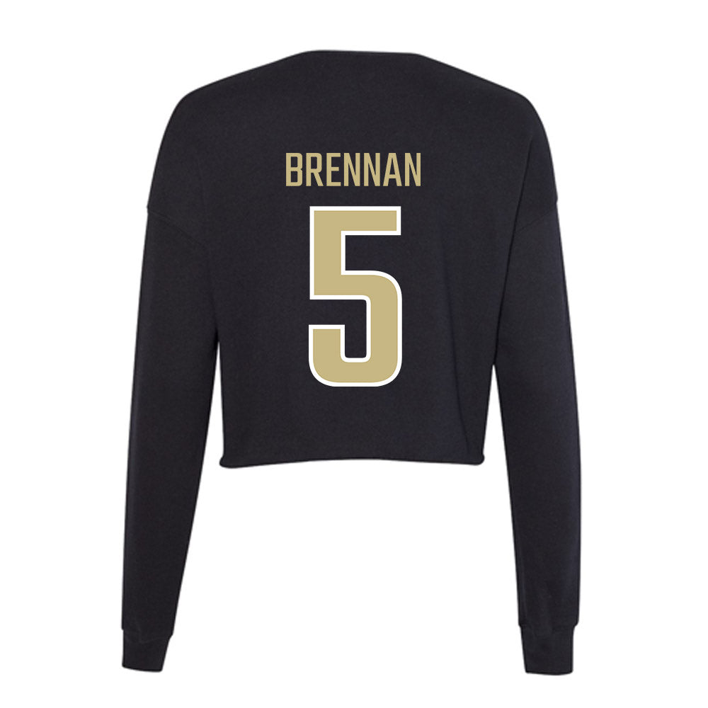 Jacksonville - NCAA Women's Lacrosse : Ella Brennan - Classic Shersey Women's Cropped Crew Fleece-1