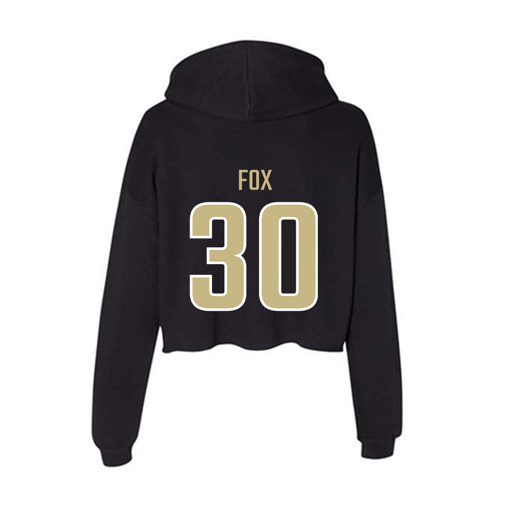 Jacksonville - NCAA Men's Soccer : Brayden Fox - Classic Shersey Women's Crop Fleece Hoodie-1