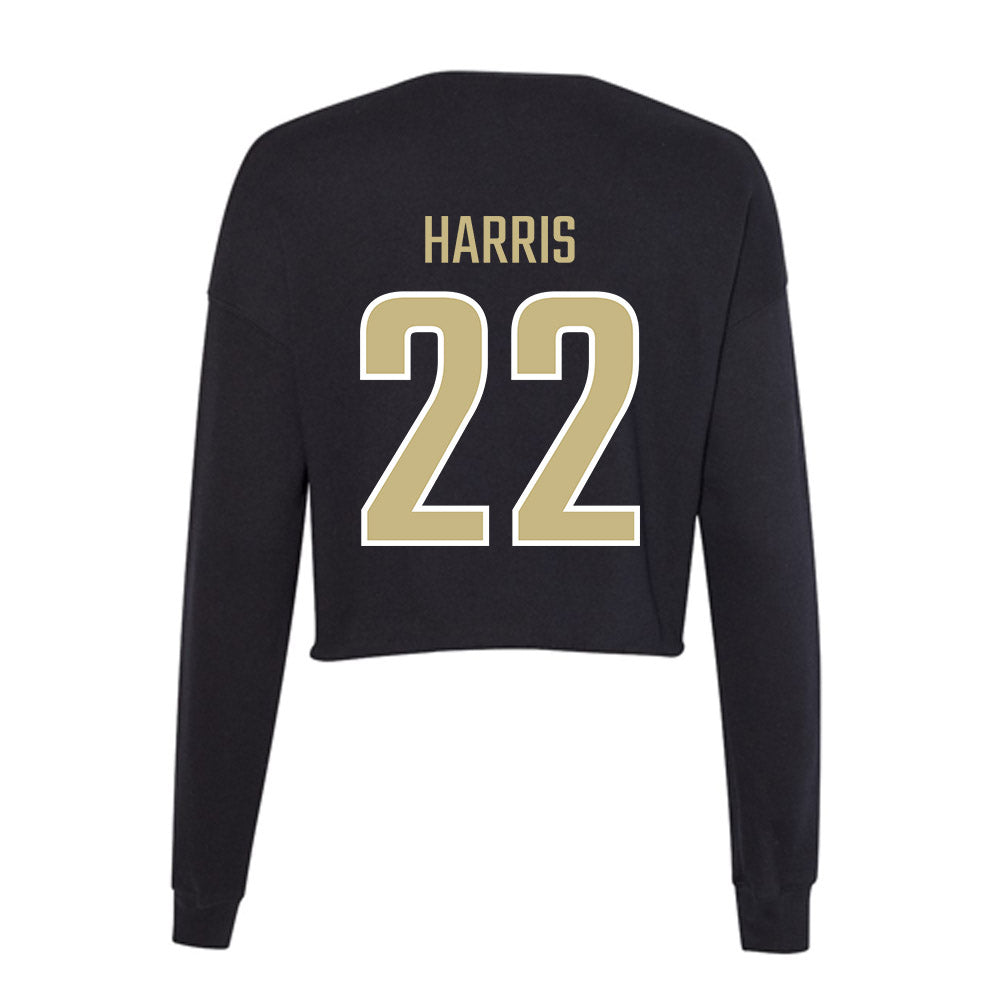 Jacksonville - NCAA Men's Golf : Will Harris - Classic Shersey Women's Cropped Crew Fleece-1