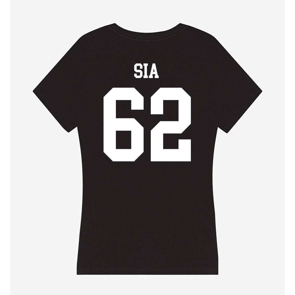 Utah State - NCAA Football : Jr Sia - Women's V-Neck T-Shirt-1