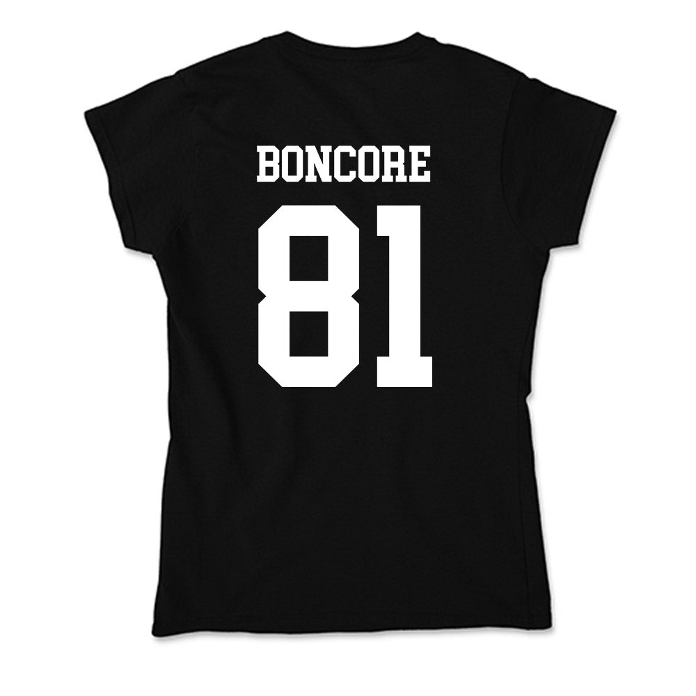 Utah State - NCAA Football : Nikko Boncore - Soft Style Women’s T-Shirt-1