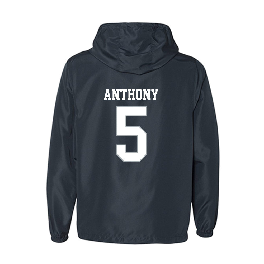 UConn - NCAA Football : Kaleb Anthony - Windbreaker-1