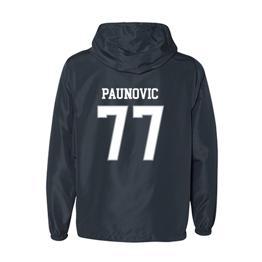 UConn - NCAA Men's Basketball : Uros Paunovic - Windbreaker-1