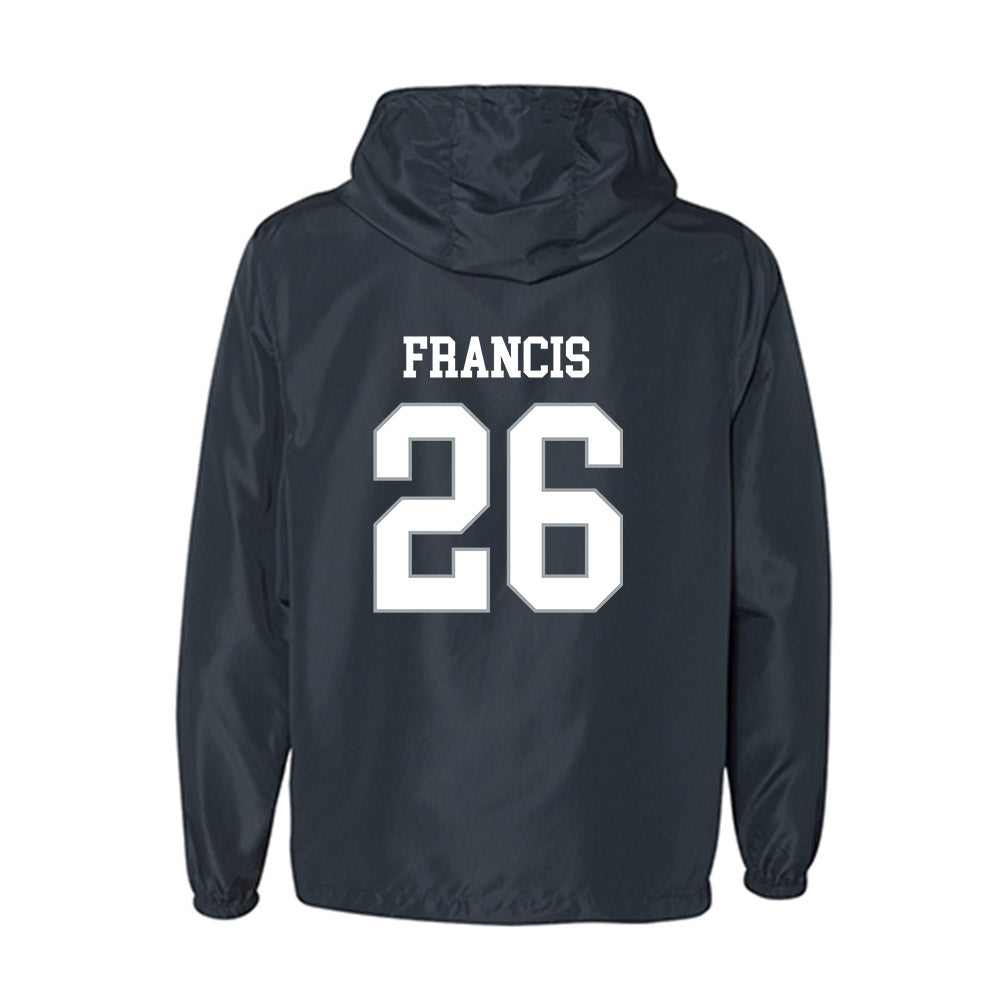 UConn - NCAA Men's Soccer : Sebastian Francis - Windbreaker-1