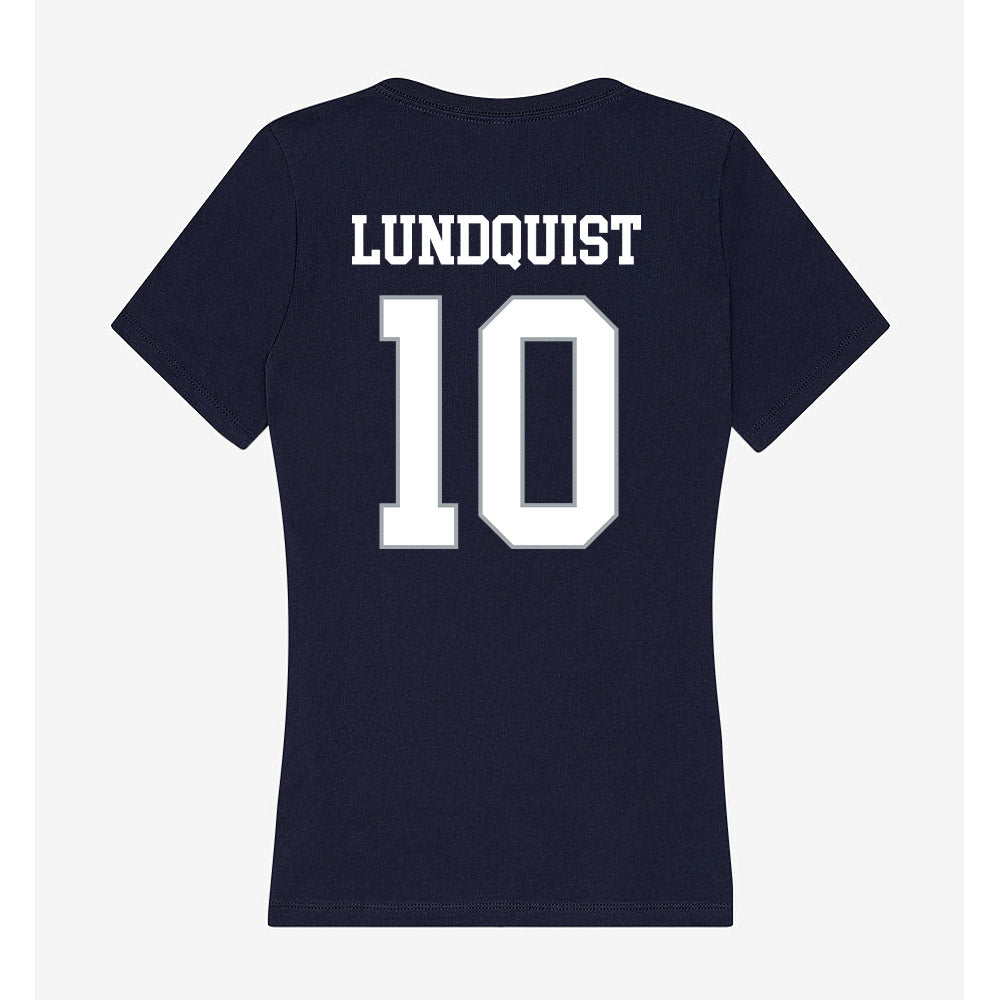 UConn - NCAA Softball : Isabella Lundquist - Women's V-Neck T-Shirt-1