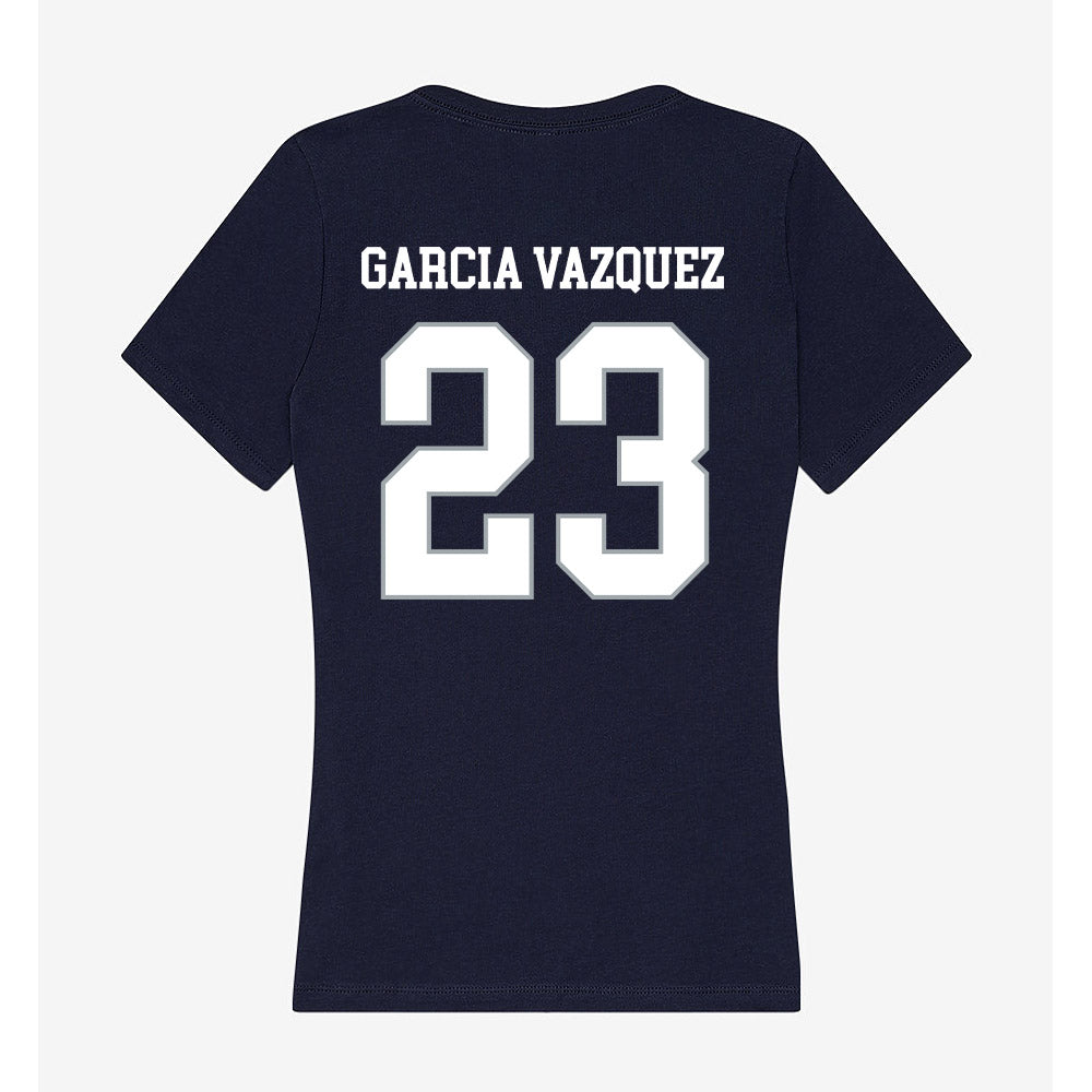 UConn - NCAA Women's Field Hockey : Juana Garcia Vazquez - Women's V-Neck T-Shirt-1