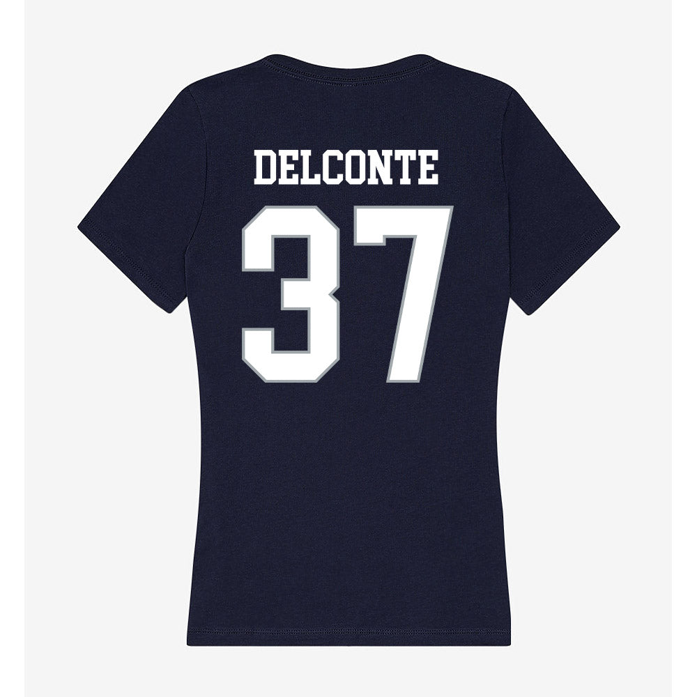 UConn - NCAA Women's Lacrosse : Jessica DelConte - Women's V-Neck T-Shirt-1