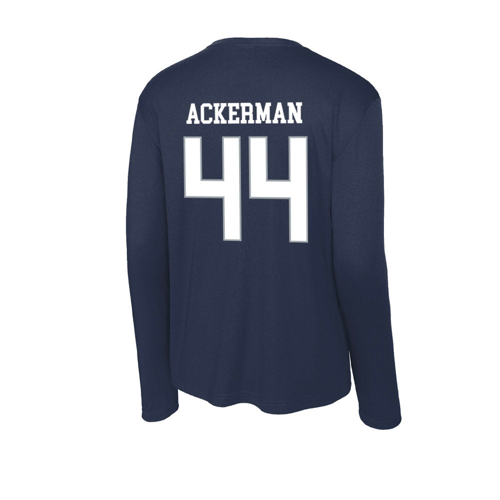 UConn - NCAA Football : Cooper Ackerman - Activewear Long Sleeve T-Shirt-1