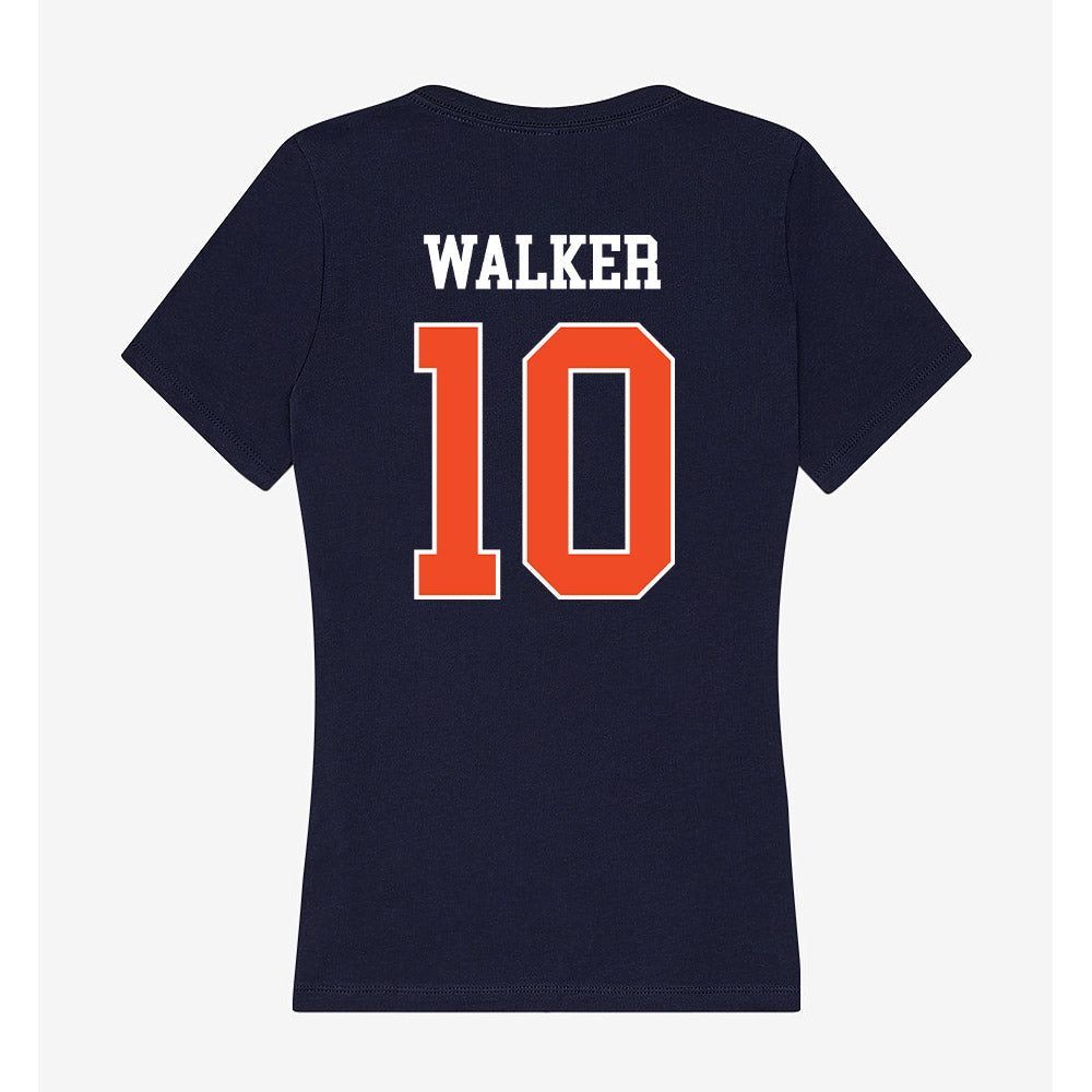 Auburn - NCAA Men's Basketball : Simon Walker - Classic Shersey Women's V-Neck T-Shirt-1