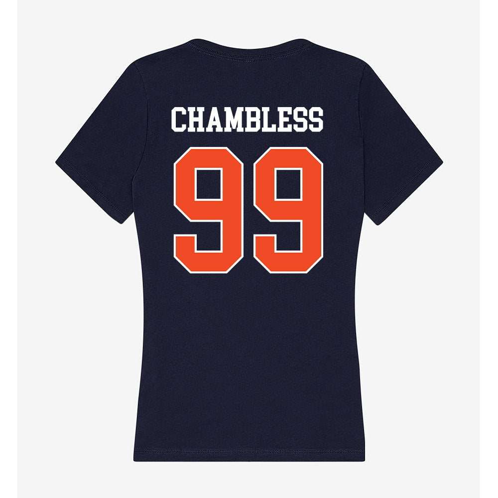 Auburn - NCAA Women's Volleyball : Greer Chambless - Classic Shersey Women's V-Neck T-Shirt-1