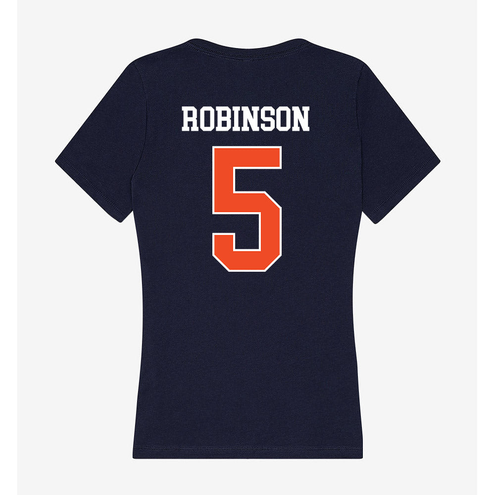 Auburn - NCAA Football : Jahquez Robinson - Classic Shersey Women's V-Neck T-Shirt-1