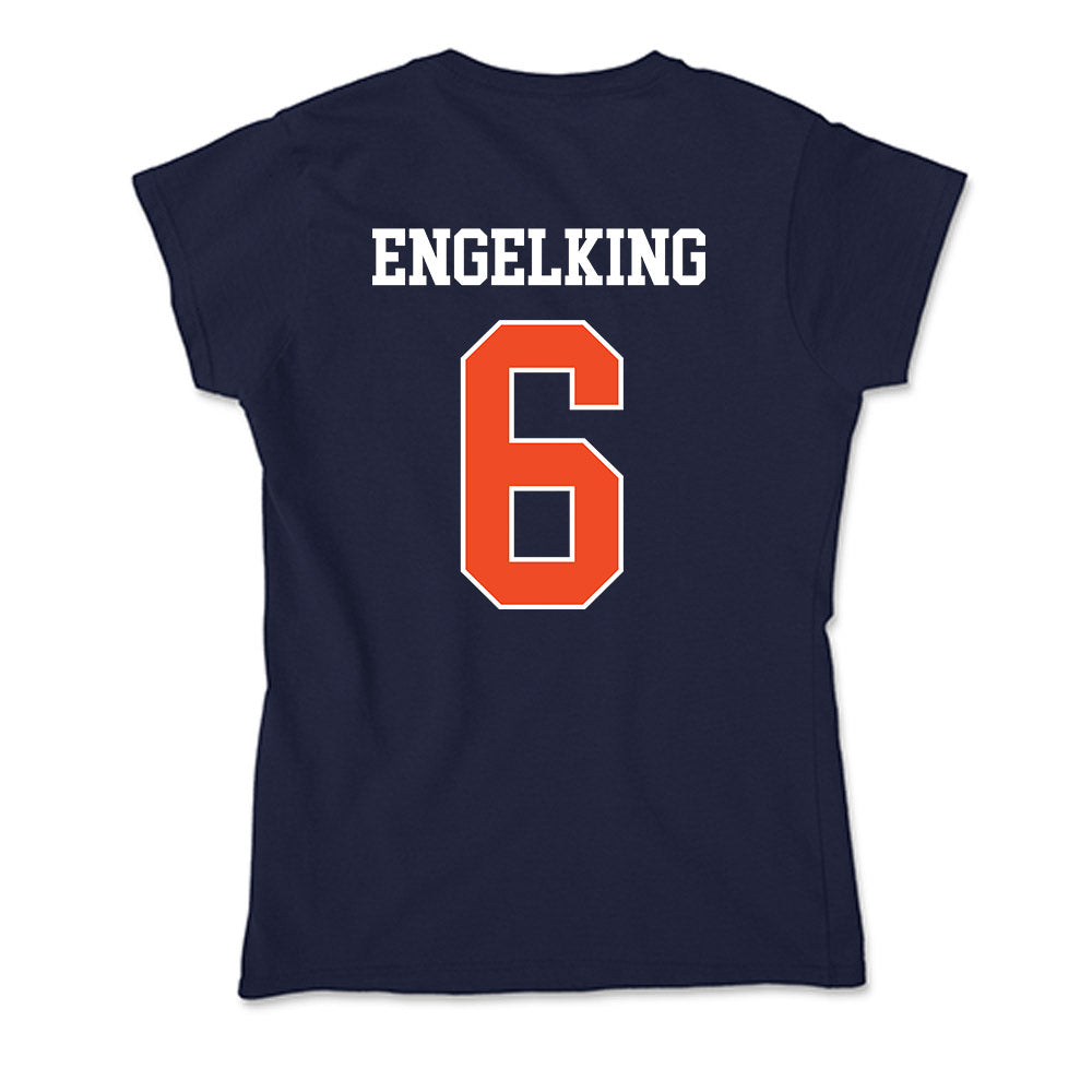 Auburn - NCAA Women's Soccer : Holly Engelking - Classic Shersey Soft Style Women’s T-Shirt-1