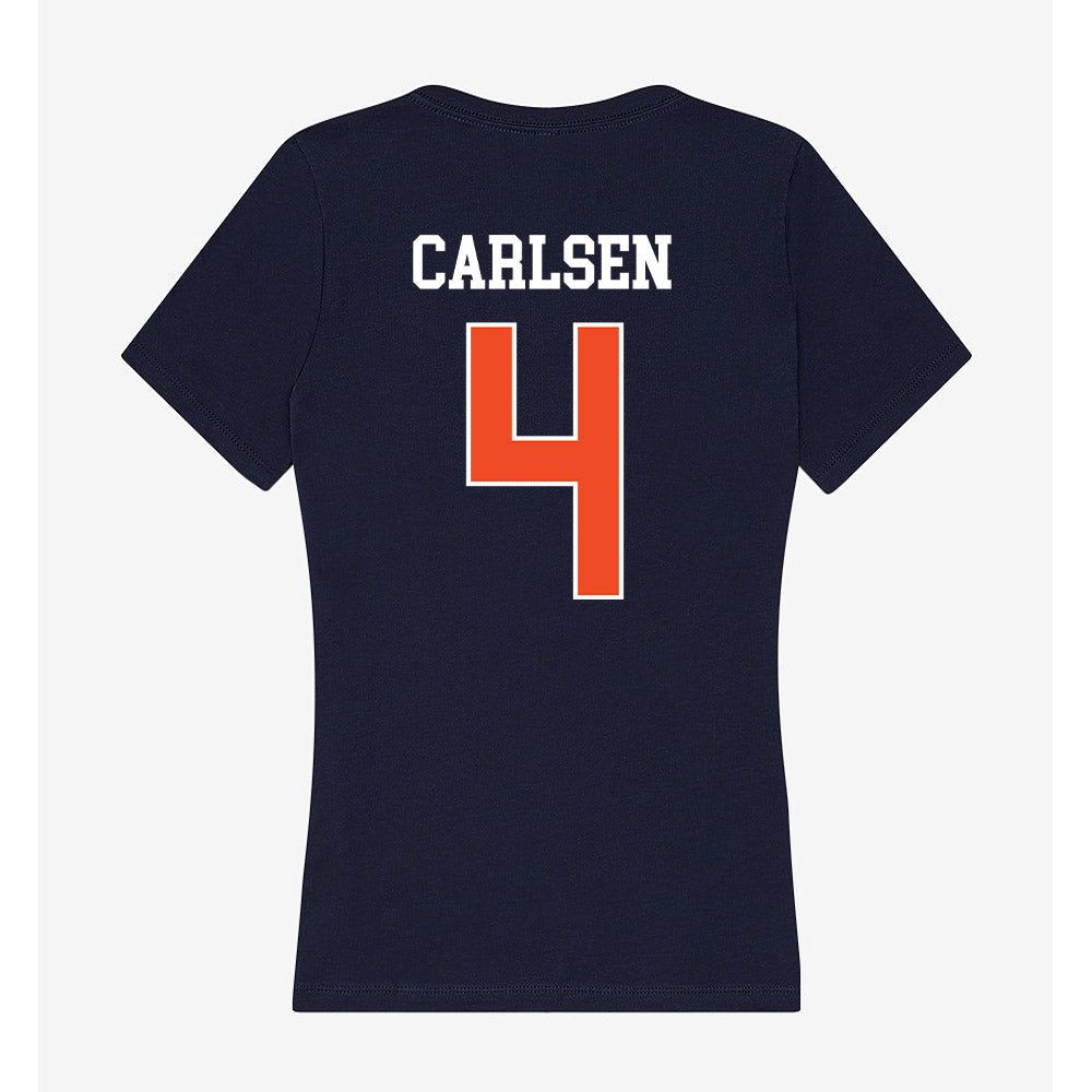 Auburn - NCAA Women's Volleyball : baileigh carlsen - Classic Shersey Women's V-Neck T-Shirt-1