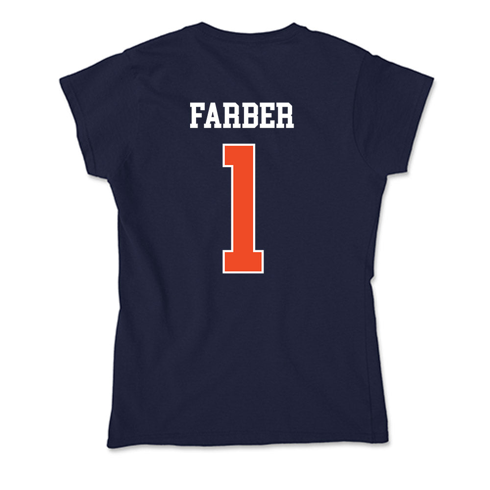 Auburn - NCAA Baseball : Ryne Farber - Classic Shersey Soft Style Women’s T-Shirt-1