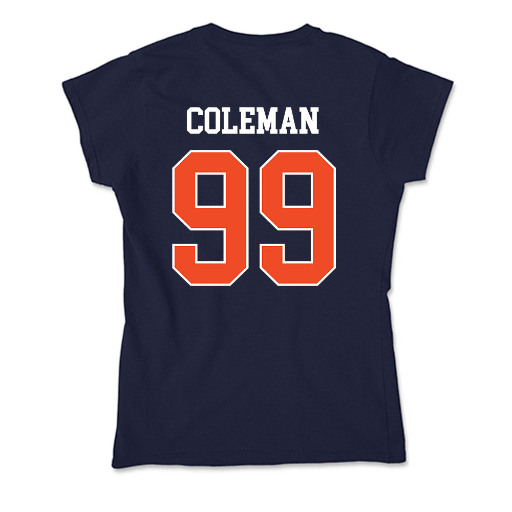 Auburn - NCAA Football : Antonio Coleman - Classic Shersey Soft Style Women’s T-Shirt-1