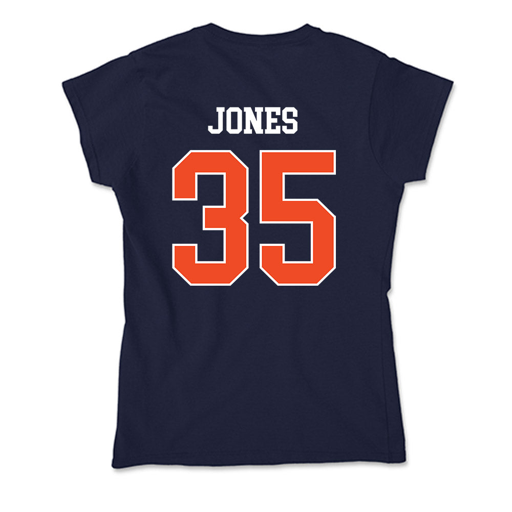 Auburn - NCAA Football : Justin Jones - Classic Shersey Soft Style Women’s T-Shirt-1