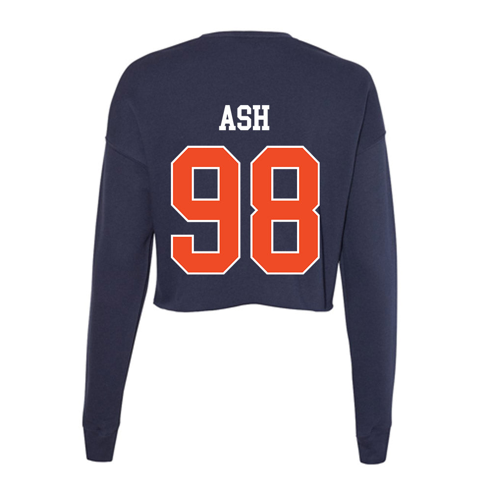 Auburn - NCAA Football : James Ash - Classic Shersey Women's Cropped Crew Fleece-1